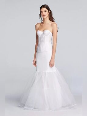 David’s Bridal  A-line slip petticoat  Fit & Flare or Mermaid style dresses
